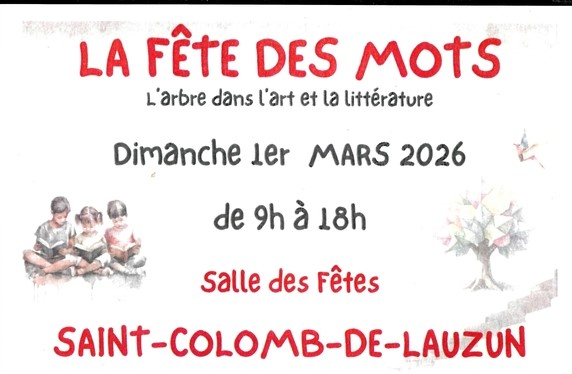 Bandeau Fête des mots